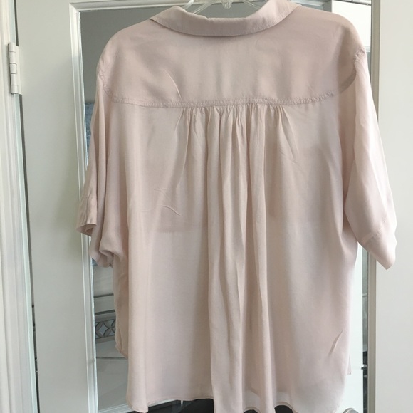 M.S.S.P. Powder Pink Button Down Shirt - Picture 2 of 7